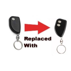 Ansa Door Systems replacement 433MHz remote control handset (2004 - 2006) ATX-2