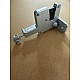 Hormann Retractable Double Door Bottom Latch and Bracket Assembly