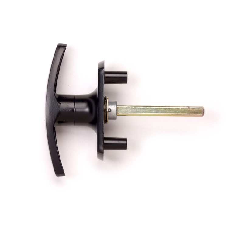 Wessex T-handle Garage Door Lock 75mm Shaft