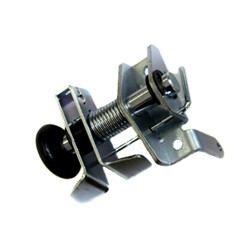 Henderson Premier CASTLE Anti Drop Roller Spindle & Bracket Assembly LEFT SIDE
