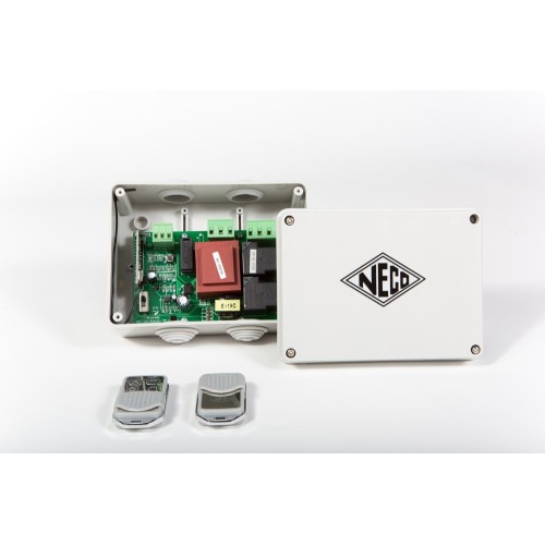 NECO MK1 Roller Shutter Remote Control System & 2 Handsets - Waterproof Box
