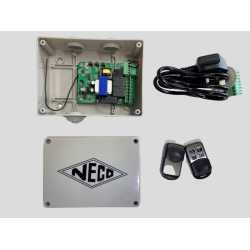 NECO Eco Roller Shutter Remote Control 230V & 2 Handsets - Waterproof Box