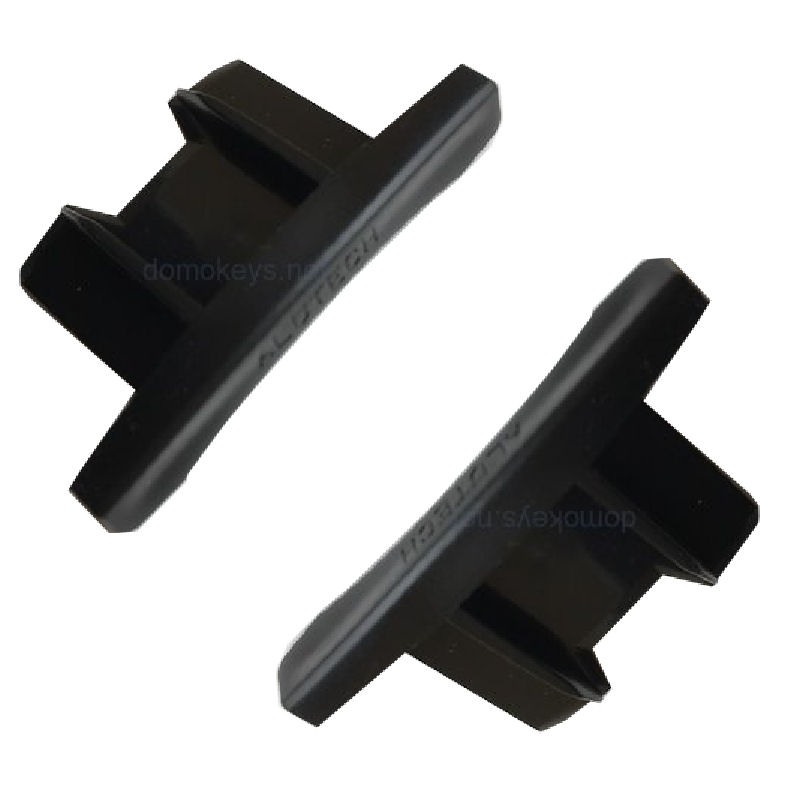 PAIR Roller Garage Door Push Fit END LOCKS for 41mm slat (lath)