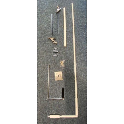 Roller Shutter Door Low Level Emergency Override External Release Kit - 0, 45 or 90 degree option