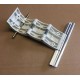 77mm Lath Roller Door Locking Strap 3 segment - White