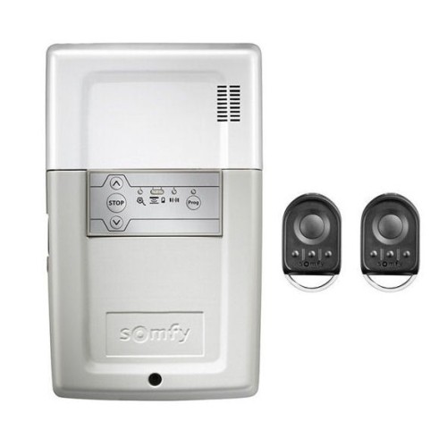 Somfy Rollixo Garage Door RTS Radio Control Receiver & 2 Handsets