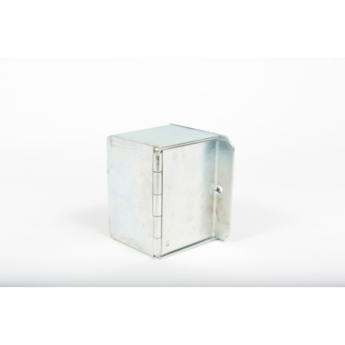 Roller Shutter Galvanised External Key Switch Security Locking Box - With Back
