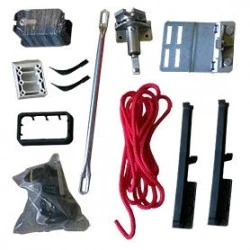 Garador Folding Sectional Door Full Lock & Handle Kit Assembly