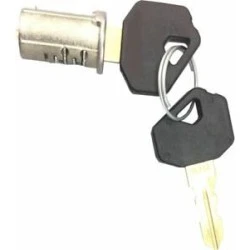 Garage Door Systems GDS Inline Roller Shutter Lock 9.5" - Barrel & 2 Keys