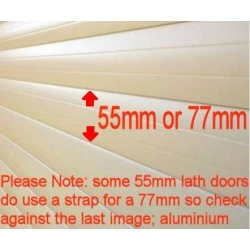 Aluprof 55 / 77mm Lath Roller Door Locking Strap 3 segment
