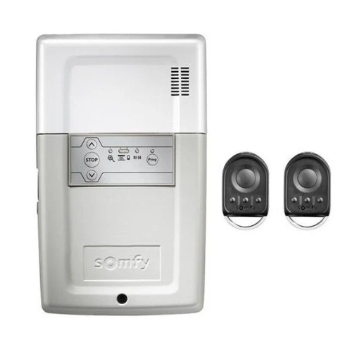 Somfy Rollixo Garage Door RTS Radio Control Receiver & 2 Handsets