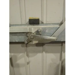 King Garage Door Internal Lock Handle - 2 Side Cam Anti Clockwise