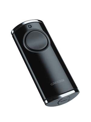 Hormann/Garador BiSecur 868 Mhz 1 Button Remote Control Handset - Gloss Black