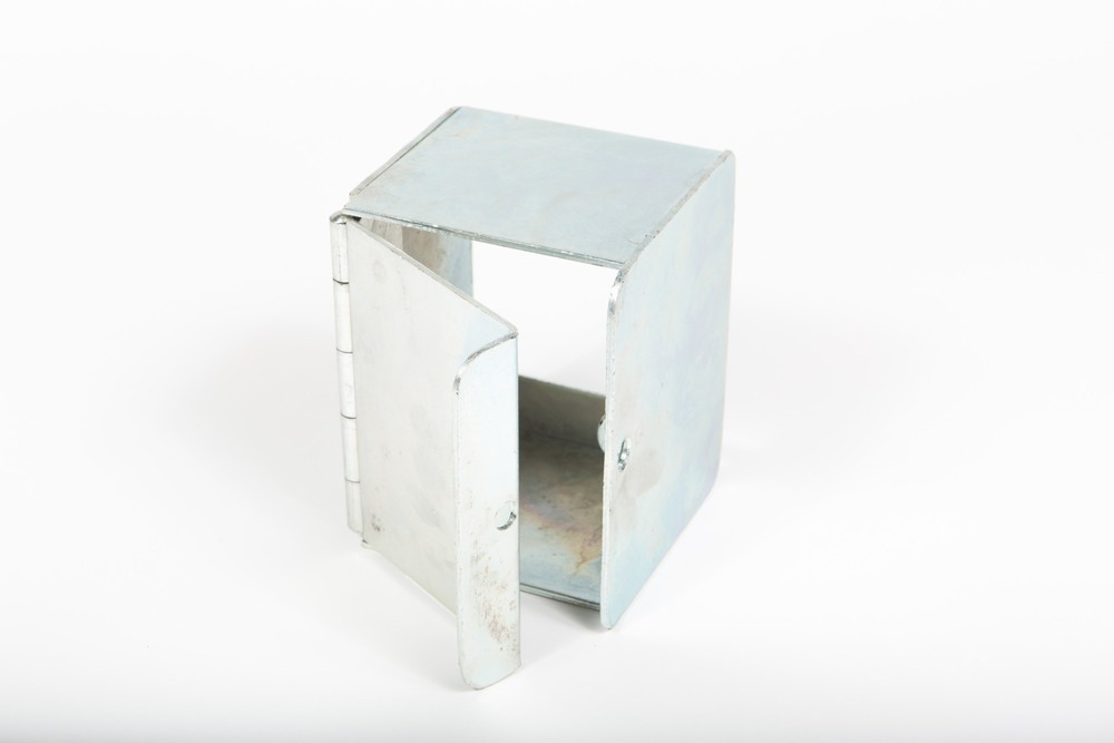 Roller Shutter Galvanised External Key Switch Security Locking Box - Without Back