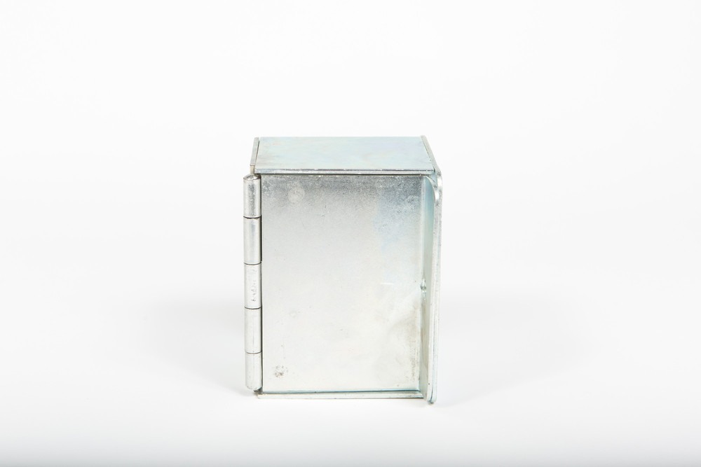 Roller Shutter Galvanised External Key Switch Security Locking Box - Without Back